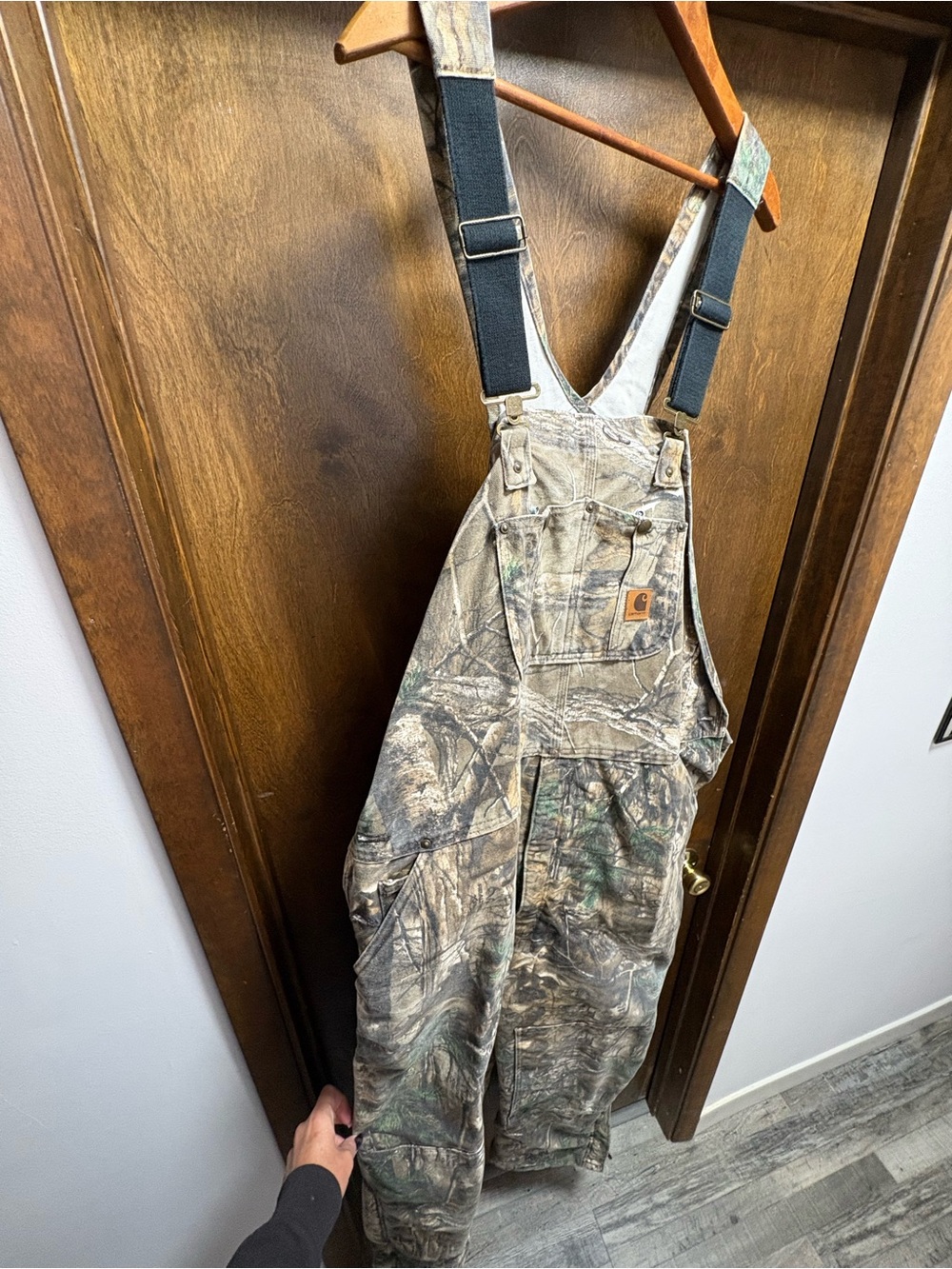 Carhartt 2XL Camo One-Piece Overalls - Brown, Green
